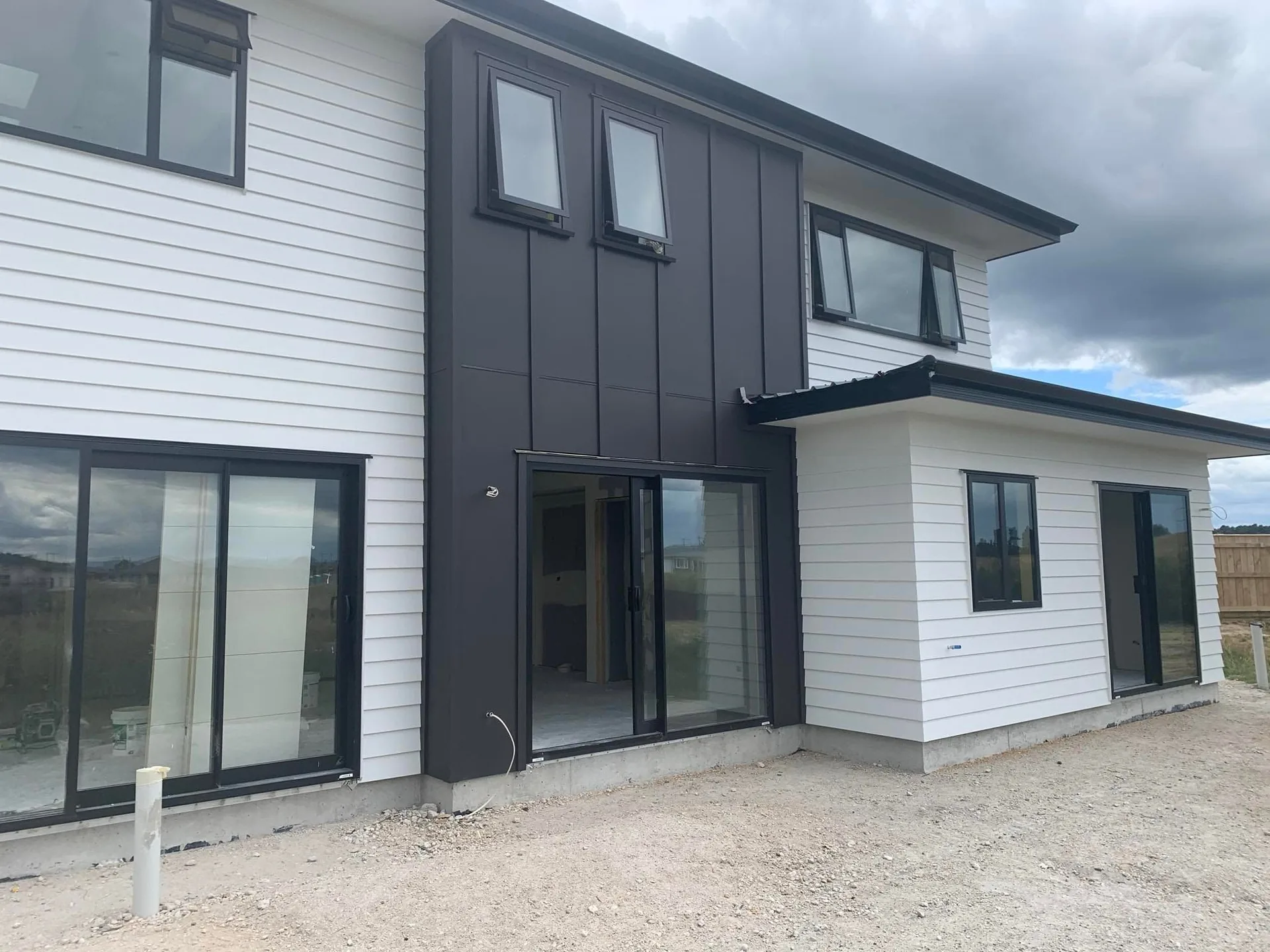 New build exterior coating